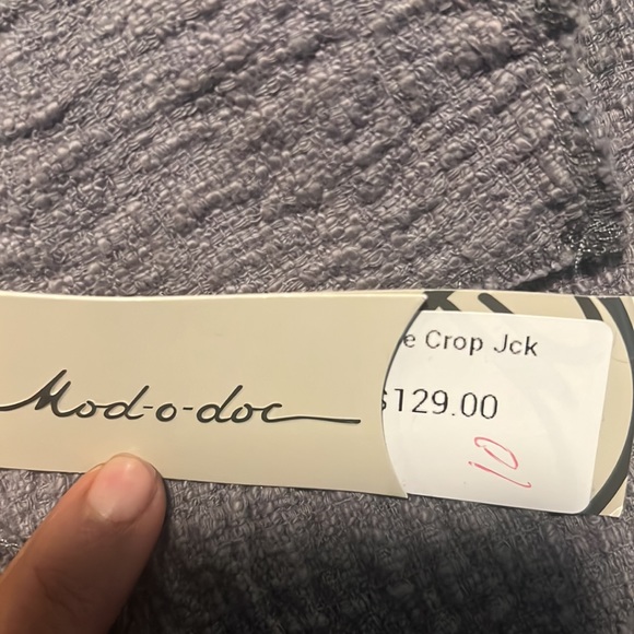 NWT mododoc cropped jacket blazer - Picture 6 of 6